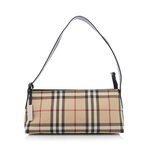 burberry nova check small shoulder bag|burberry front zip shoulder bags.